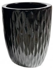 Vrtni lonec 24,5cm - črn - ELI2456