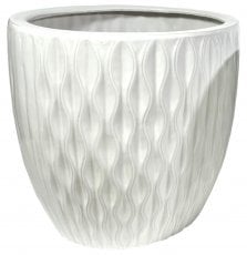 Vrtni lonec 39cm - bel - ELI2401