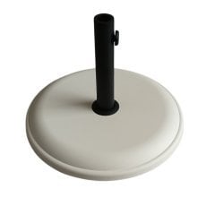 Betonsko stojalo za sončnik - belo - GAO0896