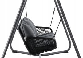 Chomik - Vrtna gugalnik 180 cm - antracit - KRE3149