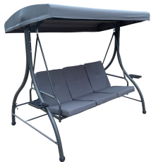 Vrtni gugalnik 194 cm – antracit – KRE3156