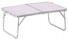 Zložljiva turistična mizica - bela - OXE3217