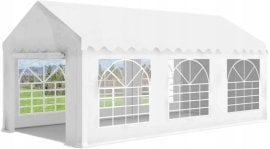 Vrtni paviljon 6x3x2.8 m - bel - TUN4054