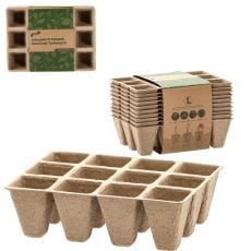 Komplet 10 kosov šotnih lončkov 15,5×11,5 ×5 cm - EDA8488