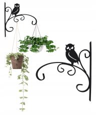 Chomik - Obešalnik za lonček Sova 30x28 cm - PERG-N0266
