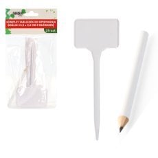 Komplet 25 tablic za označevanje rastlin 13,5x5,5 cm - EVA2734