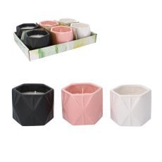 Dekorativna sveča citronella Loksa 11,5x9 cm - INA7393