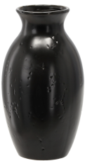 Vaza keramična - črna mat - ELI2388
