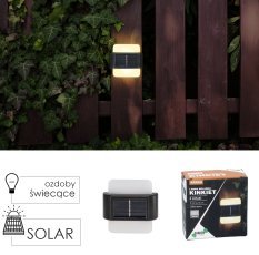 Komplet 2 sončnih svetilk Arras LED - toplo bela - SOL3736