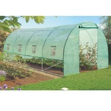 Vrtni rastlinjak 6x3x2 m - zeleni - TUN3934