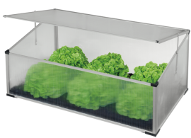 Rastlinjak 100x60x30/40 cm iz polikarbonata - TUN3972