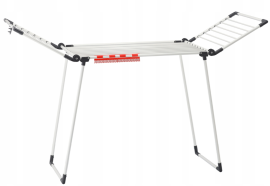 Sušilnik za perilo Renata - bela - TAD1419