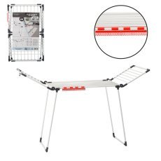 Sušilnik za perilo z dvema držaloma za nogavice 