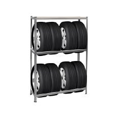 Polica za pnevmatike s polico 180 x 120 x 40 cm *5219