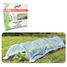 Mini rastlinjak vrtni dim. folije 1,5 x 4 m zložljiv *5417