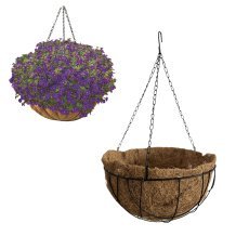 Viseča cvetlična košara s kokosovim vložkom - PERG-N5530