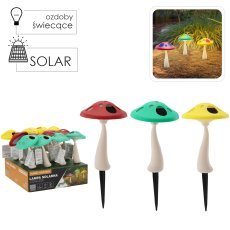 Chomik - LED solarna svetilka Funny goba 12 kosov - SOL6070