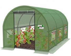 Vrtni rastlinjak 3-segmentni 3x2x2 m - TUN6193