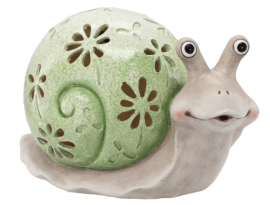 Vrtna figurica - Meta polž LED - GOT9033