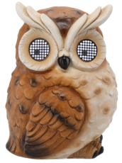 Vrtna figurica - sova s svetlečimi očmi LED - GOT9309