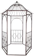 Vrtna uta 180x156x275 cm - starinska bronasta - GOM1425