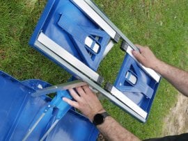 Komplet turystyczny - stolik składany z taboreti *2712