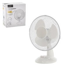 Namizni ventilator beli 25w *9066