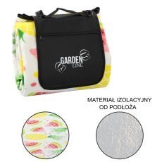 Piknik odeja 300x200 cm z izolacijo sadje *5752