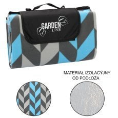 Odeja za piknik 200x200 cm z izolacijo - RUG5783