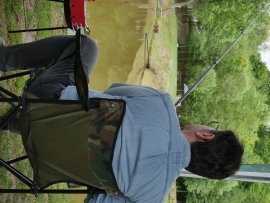 Zložljiv turistični/ribiški stol moro 50x50x80 cm *6858