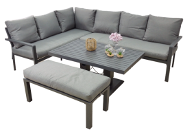 Vrtna garnitura - siva - ALM9422