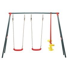 Vrtna gugalnica (kovinski okvir + 2 gugalnici + gugalnik) 290 x 180 x 200 cm *1067