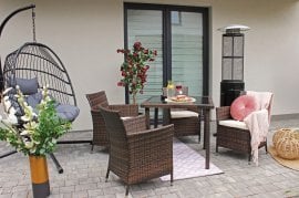 Vrtna garnitura - rjav - SAD1708