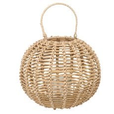 Lampion okrogel 34 x 27 cm naraven *1227