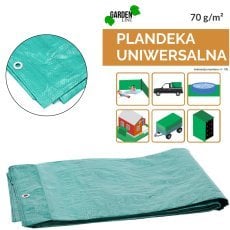 Ponjava 16 x 10 m (+/- 5%) 70gsm 3%uv zelena *7019