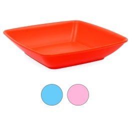 Globok kvadratni krožnik 17,5cm - HOB031292