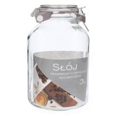 Kozarec kvadratni z mehanskim zapiranjem 3L - IDE8421