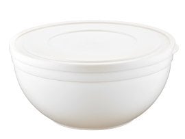 Okrogla skleda Sandy s pokrovom 6L - HOB031259