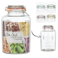 Kozarec 4L hermetičen z napisom Family - SIP1011