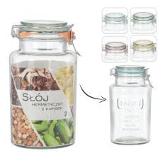 Kozarec 2L hermetičen z napisom Family - SIP1028