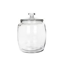 Kozarec 1,5 l okrogel s steklenim pokrovom *7736