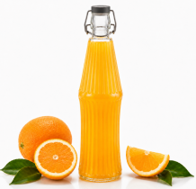 Chomik - Steklenica okrogla z mehanskim zamaškom 850 ml - IDE0598