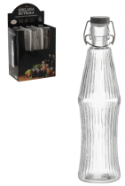 Chomik - Steklenica okrogla z mehanskim zamaškom 850 ml - IDE0598