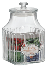 Stekleni kvadratni kozarec 3,2L - SIP0871