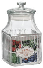 Steklena kvadratna posoda 1,5L - SIP0901