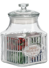 Steklena kvadratna posoda 1,3L - SIP0918