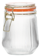 Kozarec 0,65L okrogel z mehanskim zapiranjem - IDE0659