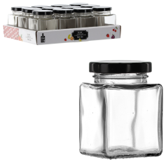 Steklenička 100 ml z kovinskim pokrovčkom - ACE1793