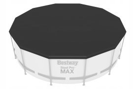 Chomik - Pokrov za bazen s kovinskim ogrodjem 3,05 m - BES58036