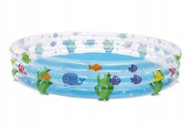 Chomik - Otroški napihljiv bazen Bestway® Deep Dive, 183 x 33 cm (3 obroči) - BES51005